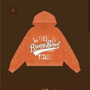 Orange Breezy Bowl Hoodie (Official Tour Merch)